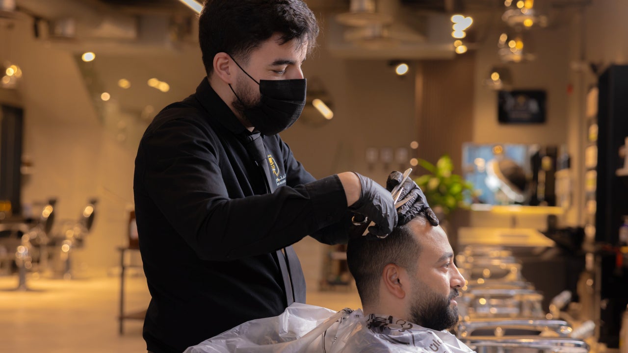 The Address Barber | صالون العنوان الملقا