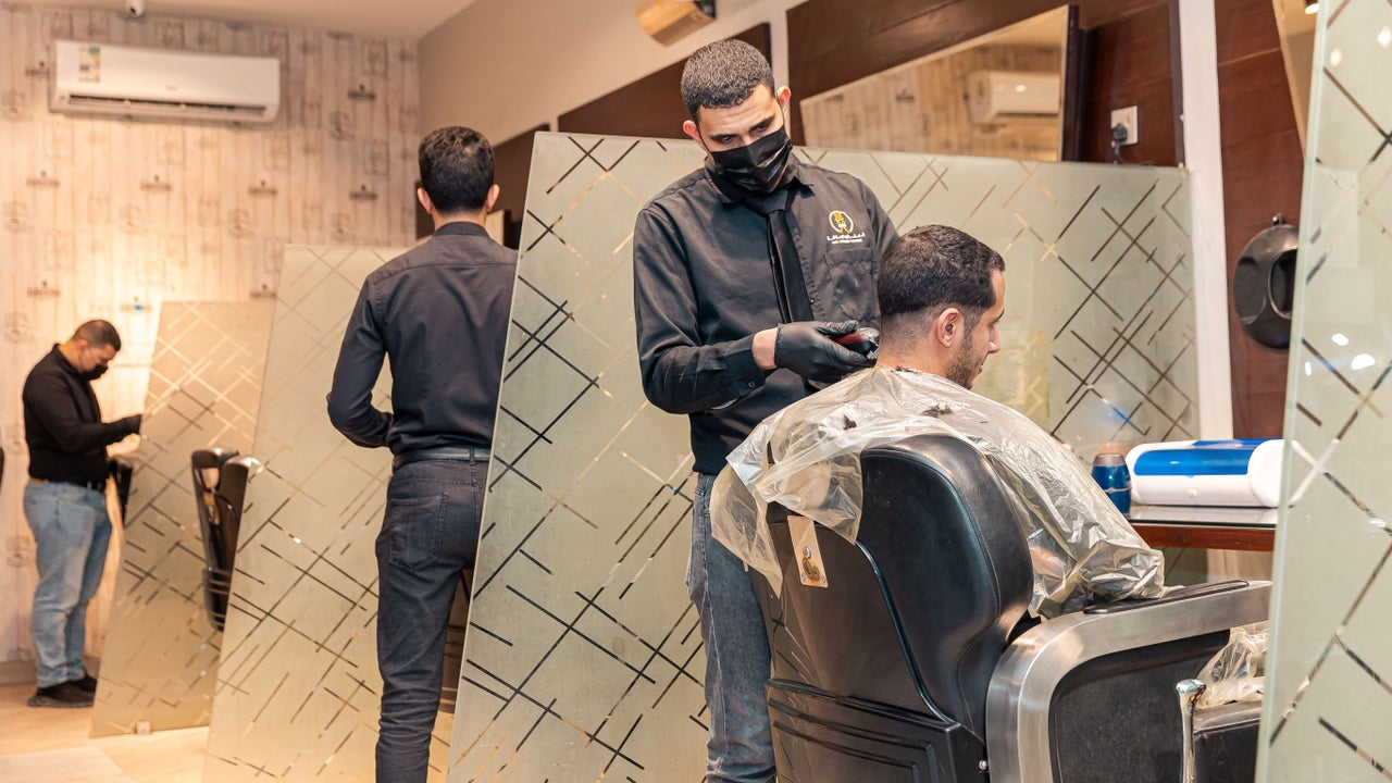 The Address Barber | صالون العنوان المونسيه