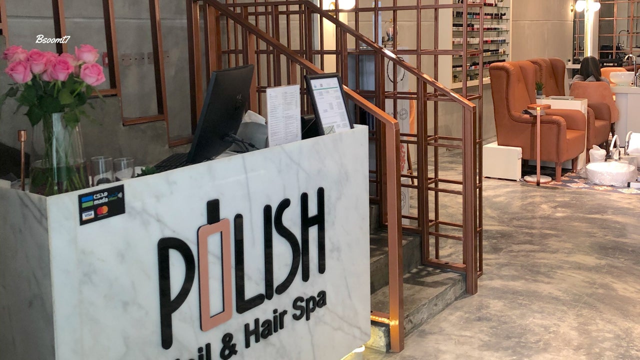 Polish Nail and Hair Spa